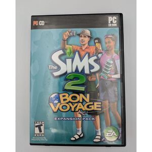 The Sims 2:‎ Bon Voyage - PC CD-Rom (Expansion Pack) - Video Game - Teen